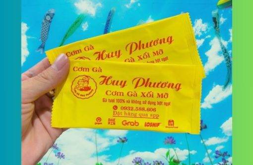 Khăn Lạnh Giá Rẻ Quán Cơm Gà Huy Phương