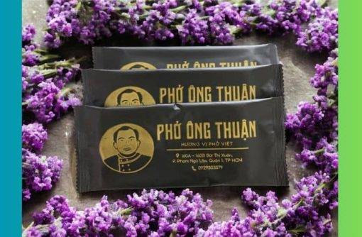 in ấn bao bì khăn lạnh giá sỉ cho quán phở