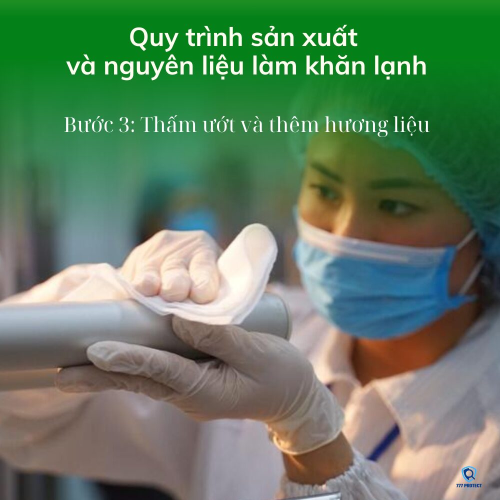 Thấm ướt và thêm hương liệu