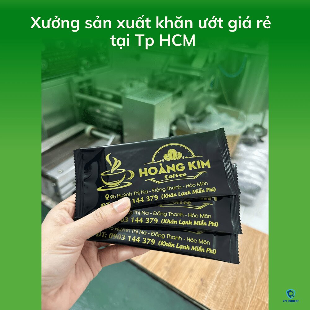 Xưởng sản xuất khăn ướt giá rẻ Số 1 tại Tp HCM