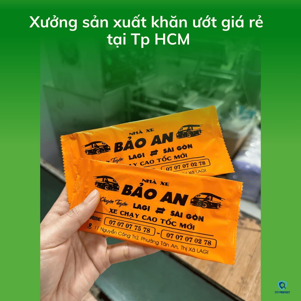 Xưởng sản xuất khăn lạnh giá rẻ tại TPHCM uy tín