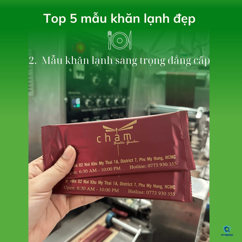 mẫu khăn lạnh sang trọng, đẳng cấp